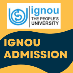 Blue & Yellow Colorful School Admission Flyer