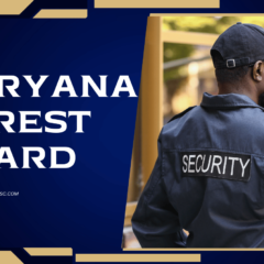 HARYANA FOREST GUARD ELIGIBILITY :