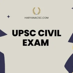 UPSC CIVIL EXAM :