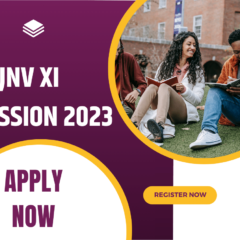 JNV XI ADMISSION 2023